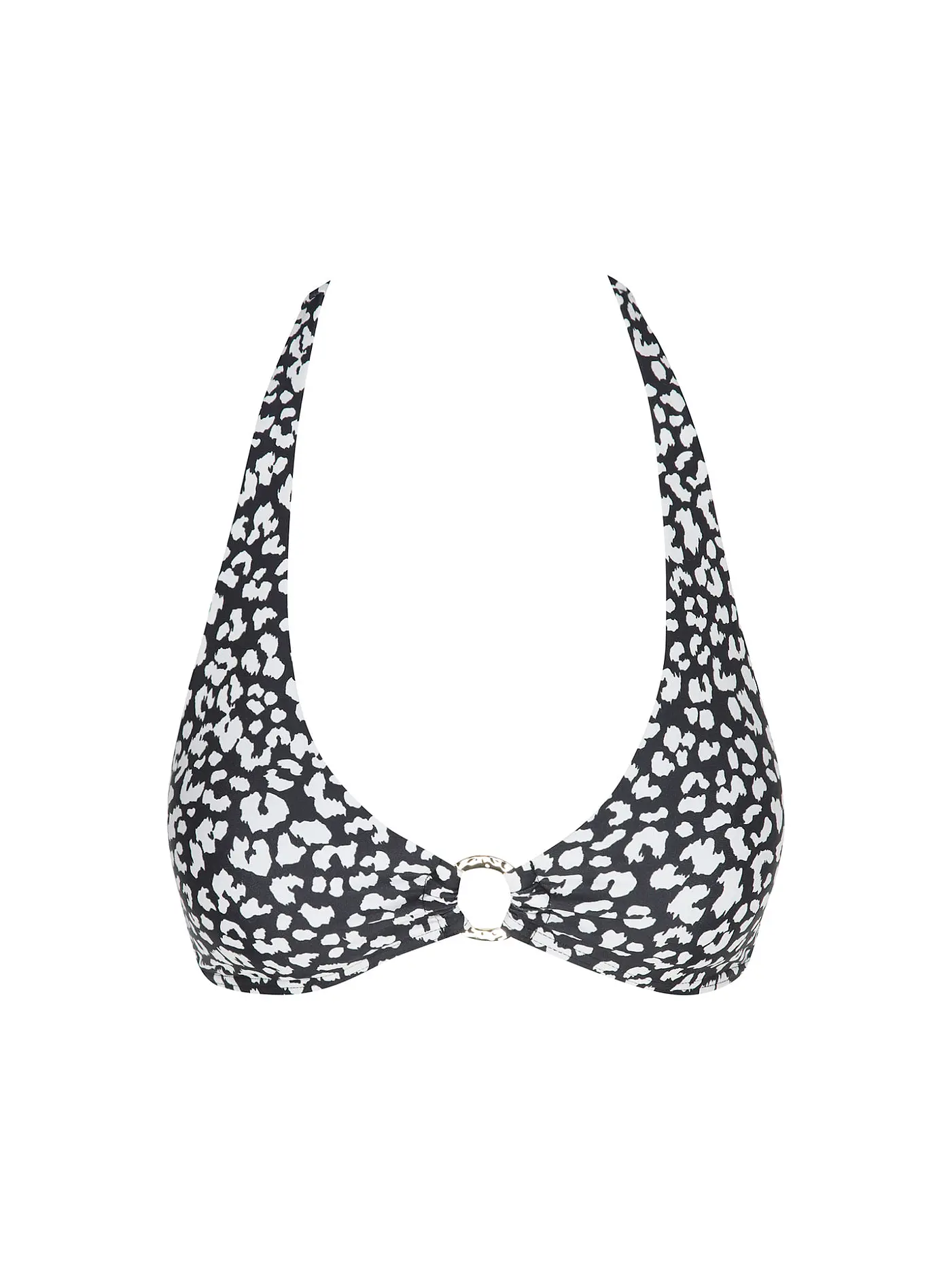 DARLING HARBOUR | Damen Bikinioberteil Neckholder | schwarz